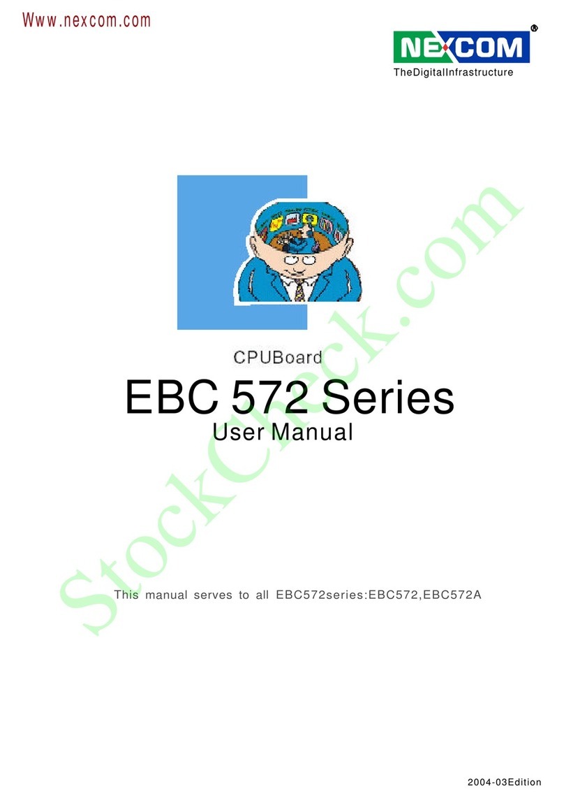 Nexcom EBC 572 Series User manual