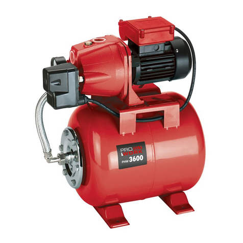 Pro Work PHW 3600 User manual