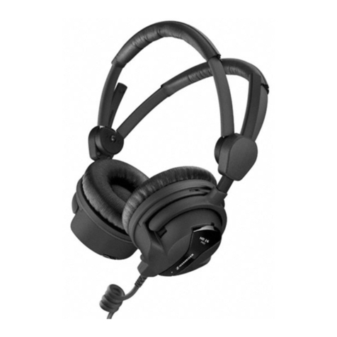 Sennheiser HD 26 Pro quick guide