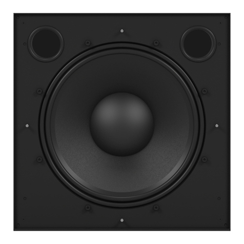 Tannoy CMS 1201SW User manual