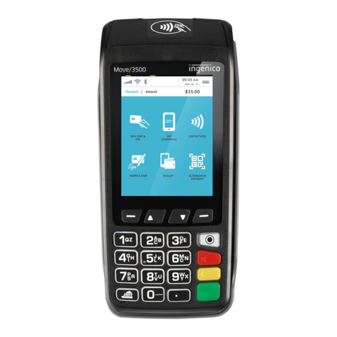 Ingenico group Move 3500 MIX quick start guide