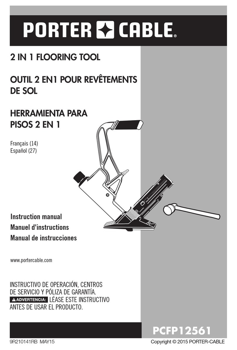 Porter-Cable PCFP12561 User manual