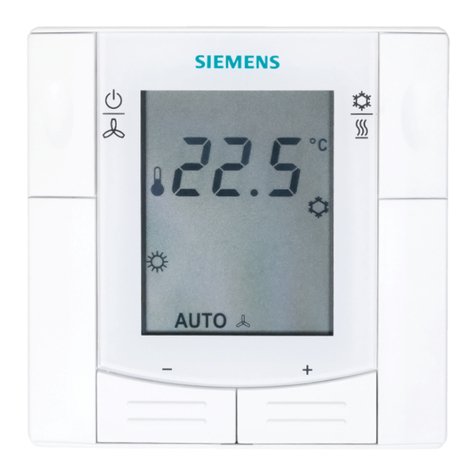 Siemens RDF310 Series manual