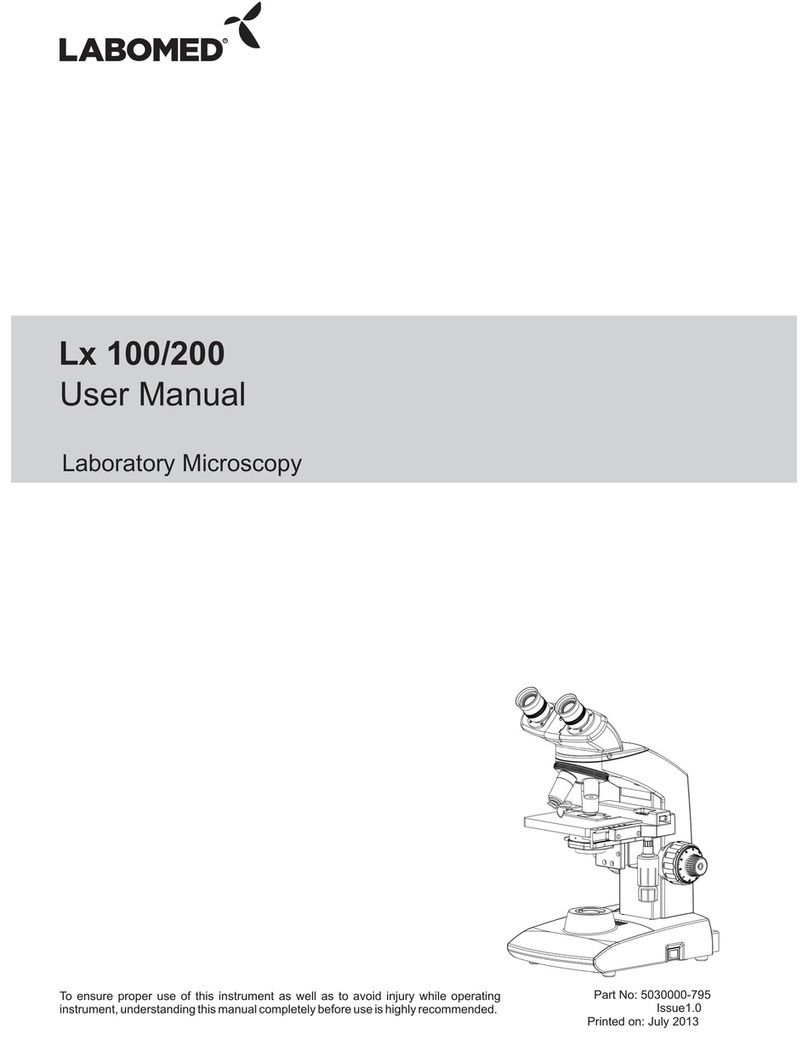 Labomed Lx 100 user manual