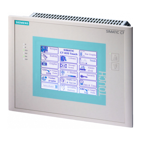 Siemens SIMATIC C7-635 User manual
