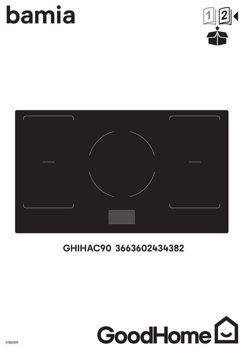 GoodHome Bamia GHIHAC90 User manual