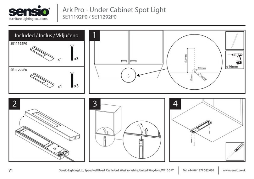 Sensio Ark Pro SE11192P0 quick start guide