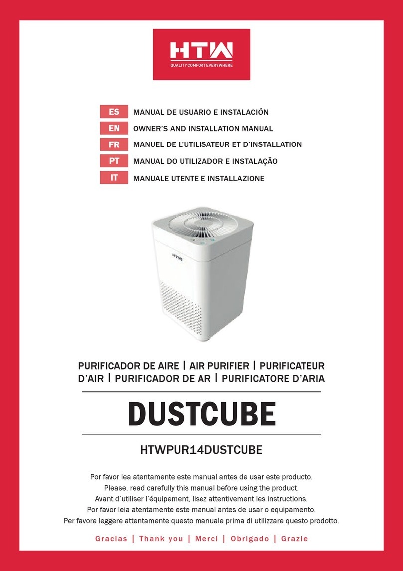 HTW HTWPUR14DUSTCUBE Owners and installation manual