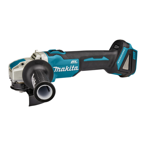 Makita DGA521 instruction manual
