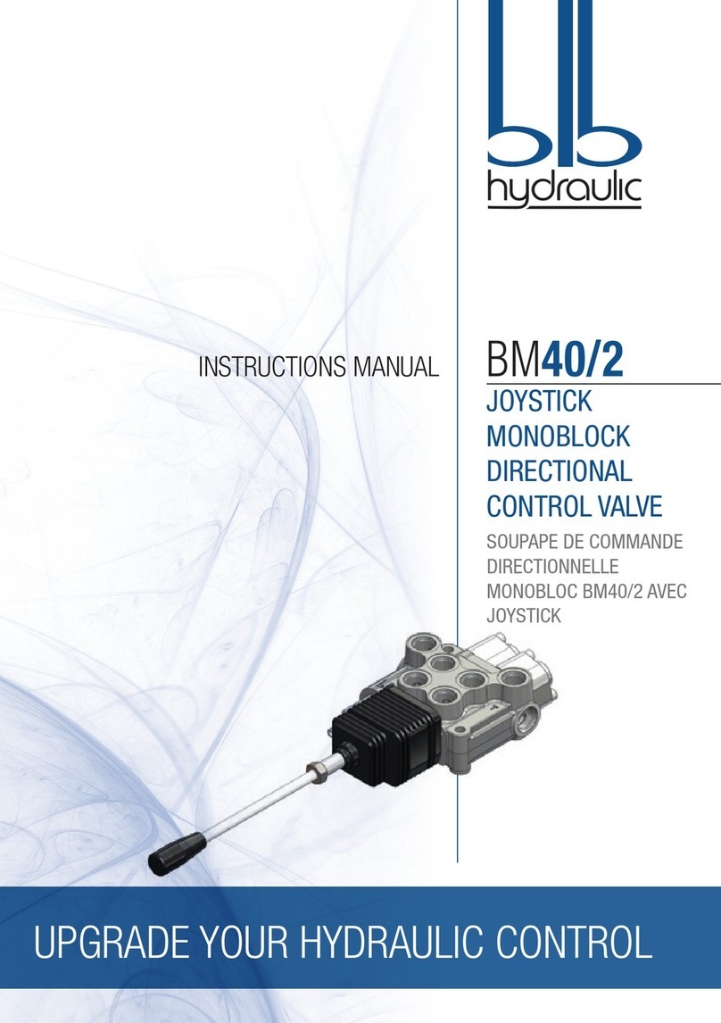 BLB hydraulic BM40/2 User manual