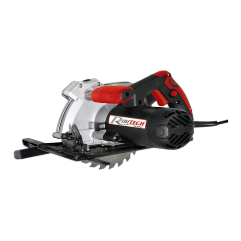 Ribimex Ribitech PRSCE180/1400 User and maintenance manual