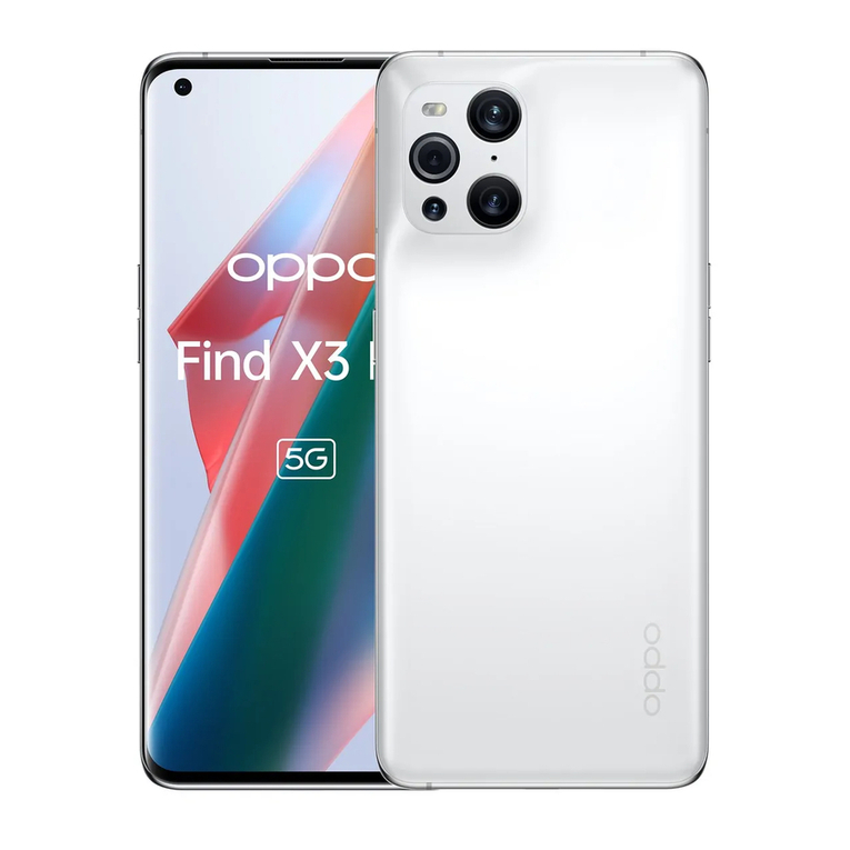 Oppo Find X3 Pro Quick start guide