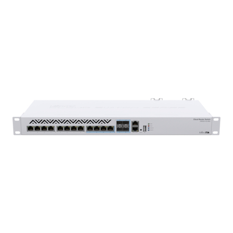 MikroTik CRS312-4C+8XG-RM User manual