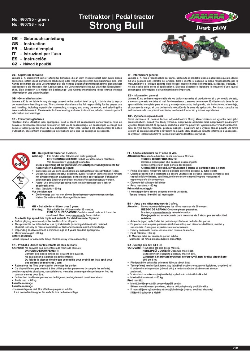 Jamara Strong Bull 460795 User manual