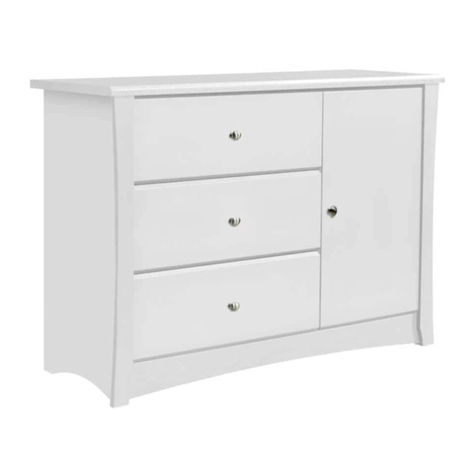Storkcraft Crescent 03663-31 AC Series quick start guide