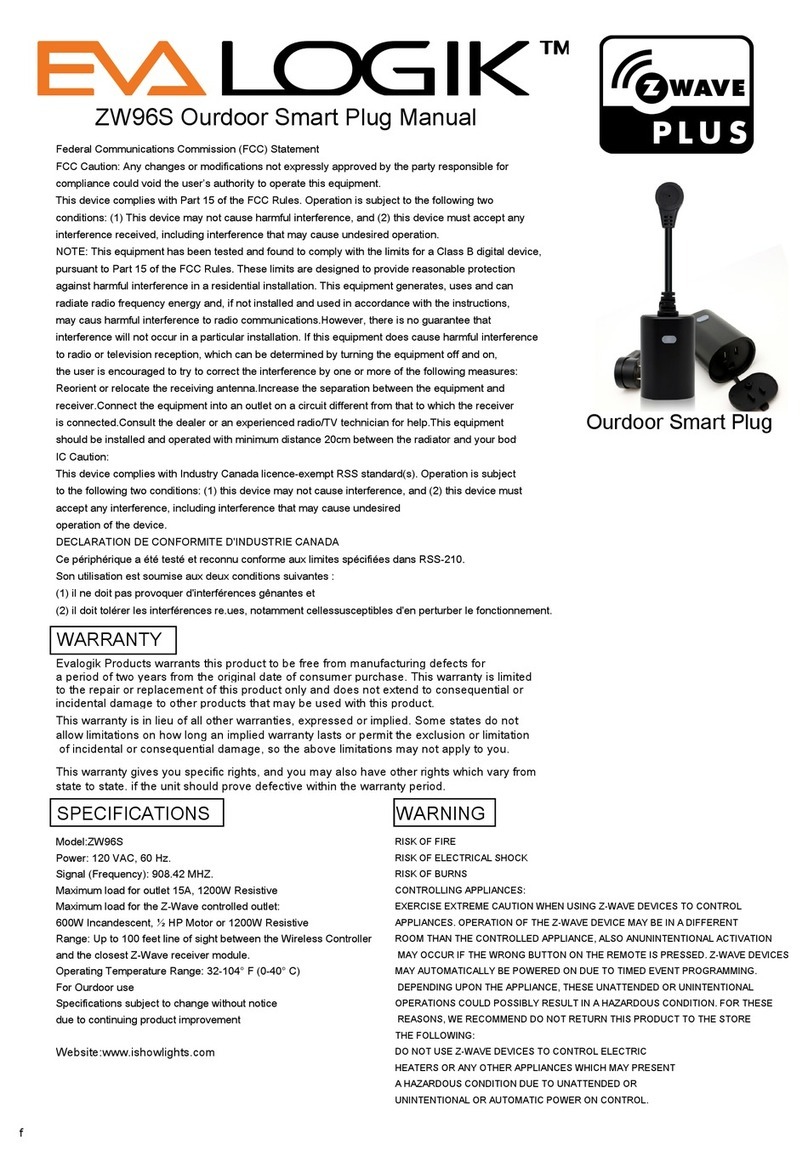 EVA Logik ZW96S manual