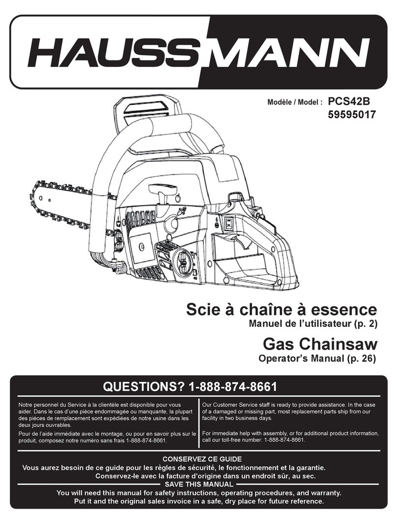 Haussmann PCS42B User manual