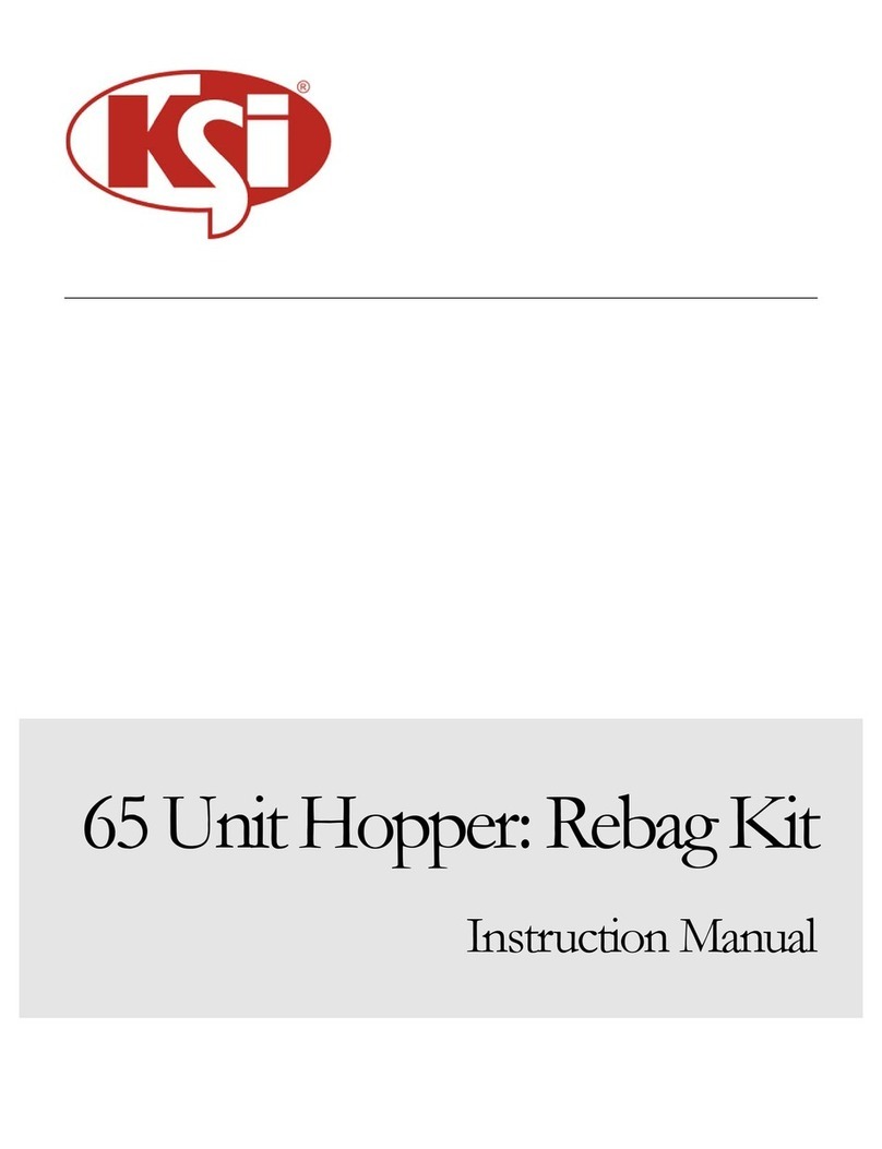 KSI Rebag Kit instruction manual