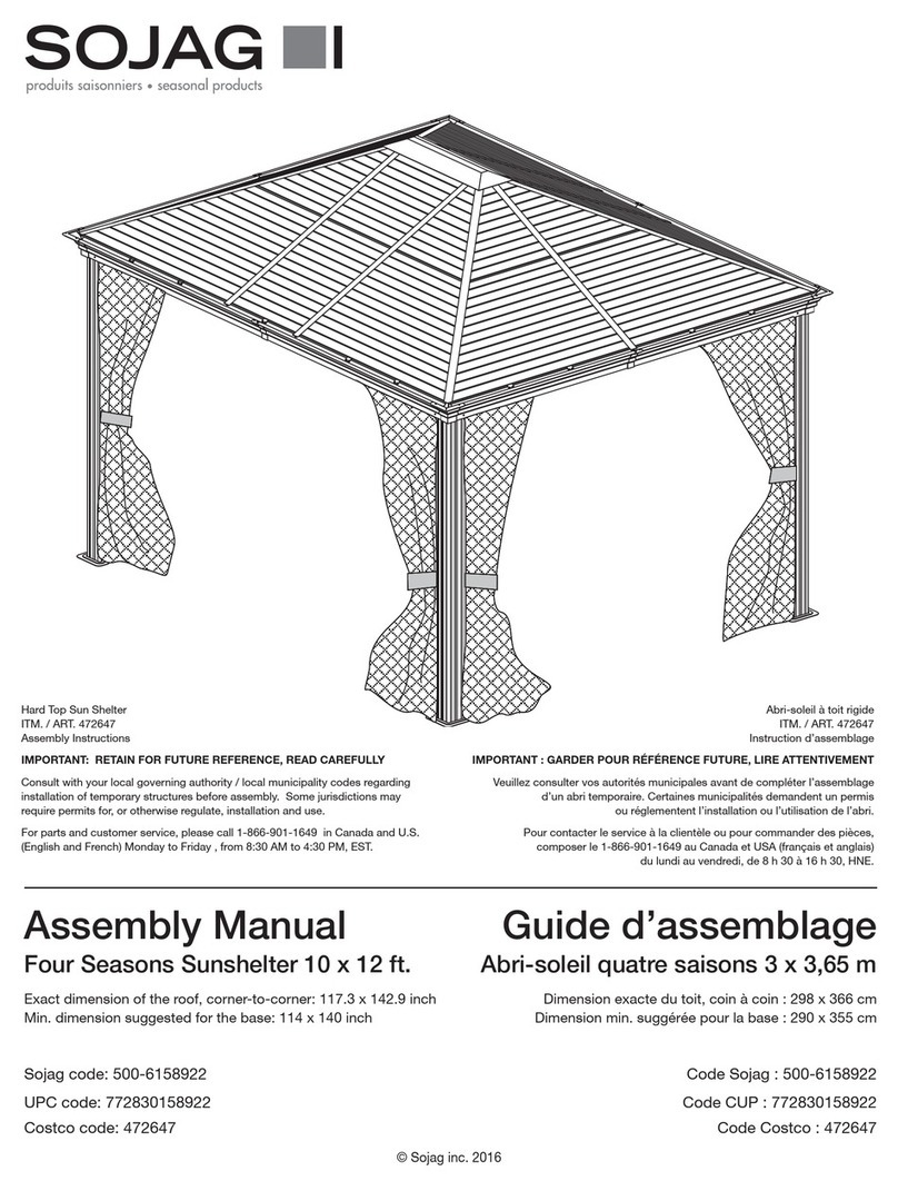 Sojag 472647 User manual