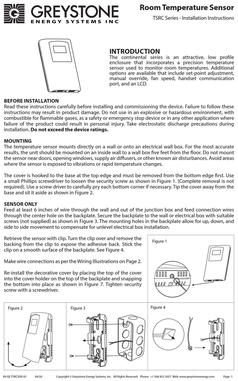 Greystone Energy Systems TSRC Series User manual