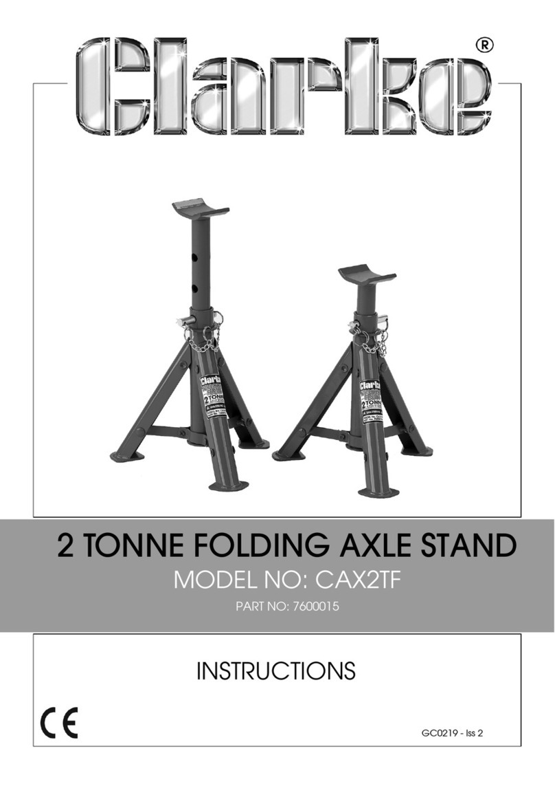 Clarke CAX2TF instructions
