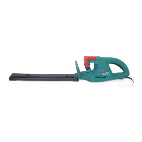 Bosch AHS 2000 User manual
