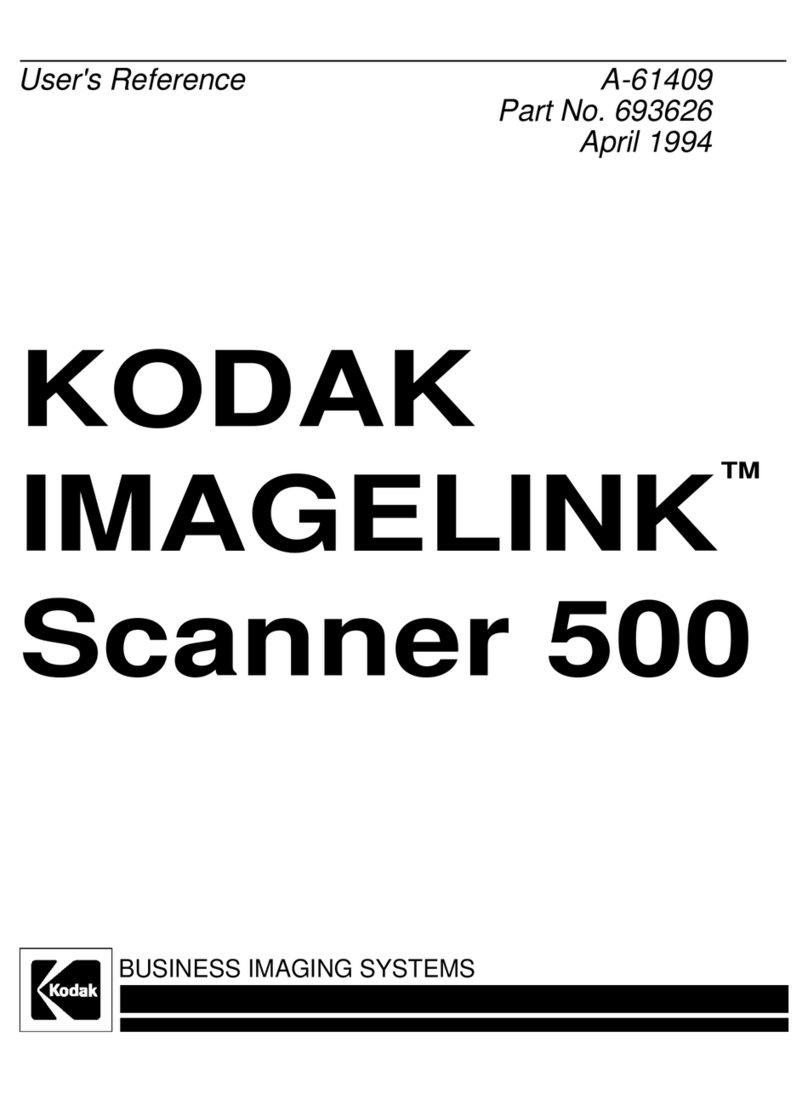 Kodak Imagelink 500 Service manual