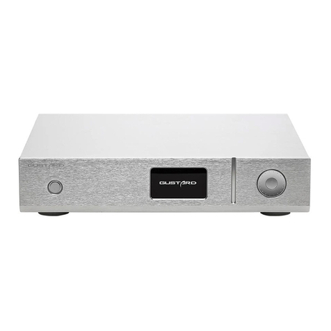 GUSTARD DAC-A22 user manual