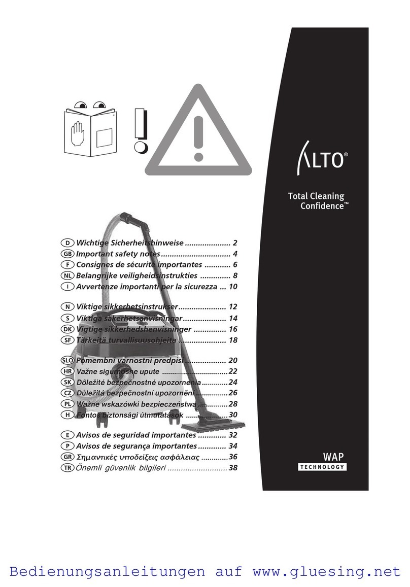 Wap Alto SQ 450-11 operating instructions Wap Alto SQ 450-11 operating instructions