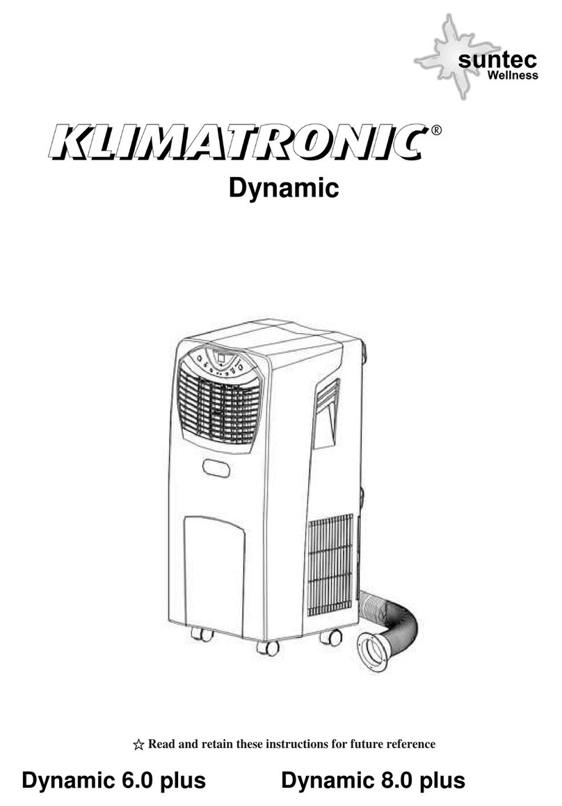 Suntec Wellness Klimatronic Dynamic 6.0 plus User manual