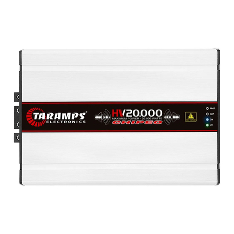 Taramps Electronics HV 20.000 instruction manual