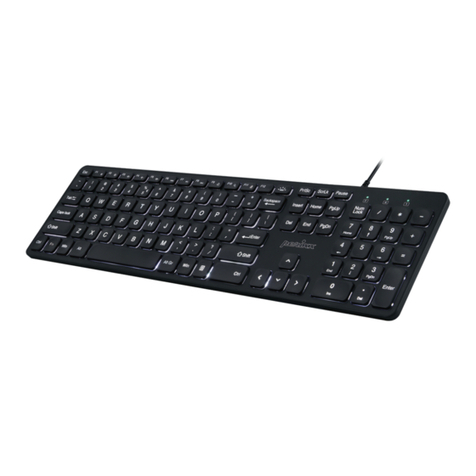 perixx PERIBOARD-331 user manual