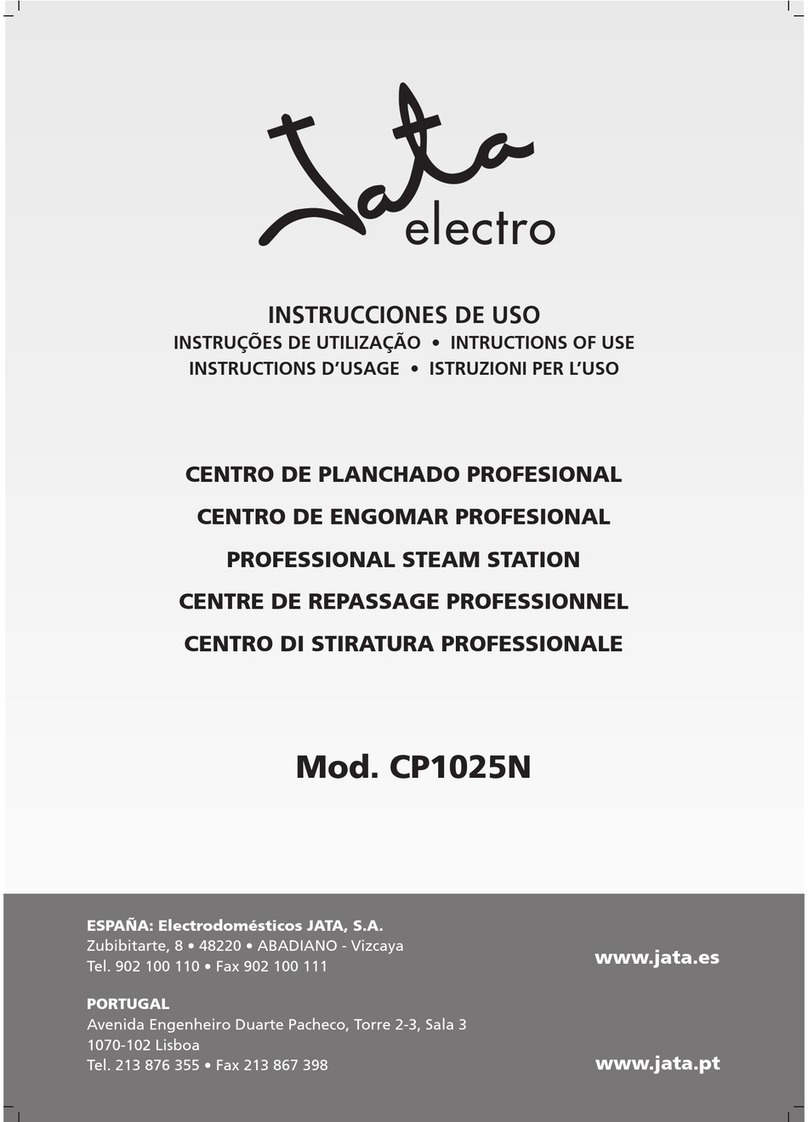 Jata electro CP1025N INTRUCTIONS OF USE