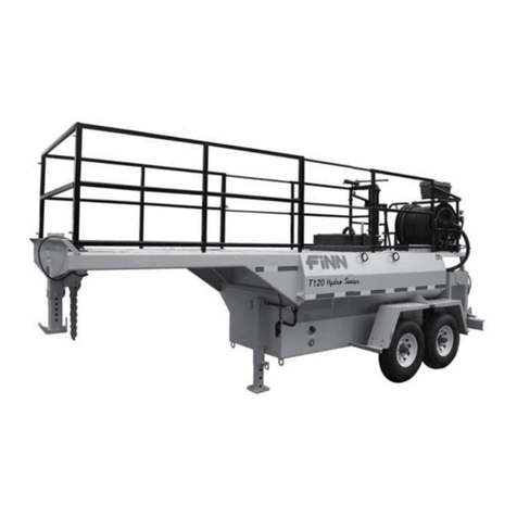 Finn T120-II HydroSeeder Operator Instructions And Parts Manual