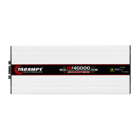 Taramp's HV 40.000 CHIPEO instruction manual Taramp's HV 40.000 CHIPEO instruction manual