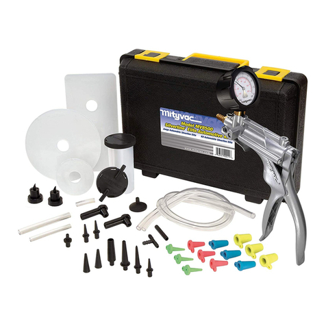 Mityvac SILVERLINE MV8500 user manual