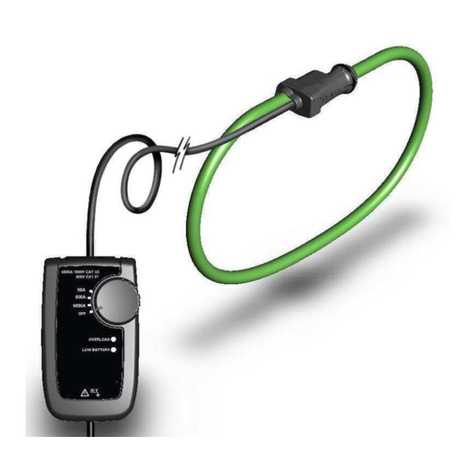 Gossen MetraWatt METRAFLEX 6001XBL User manual