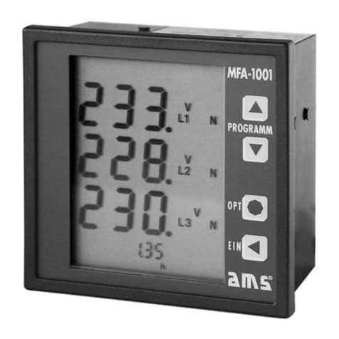 AMS MFA 1001 user manual AMS MFA 1001 user manual