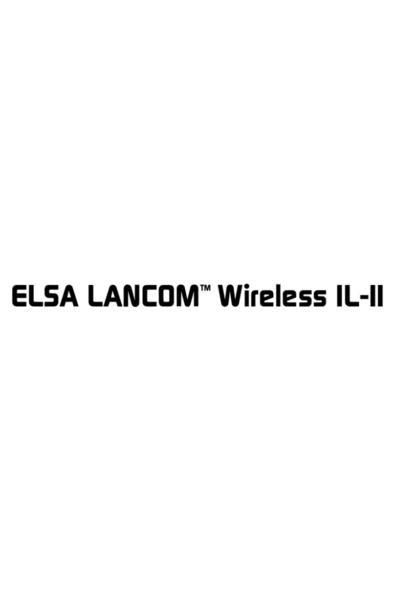 ELSA LANCOM Wireless IL-II manual