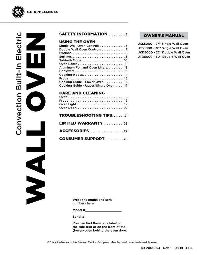 GE JKS5000 User manual GE JKS5000 User manual