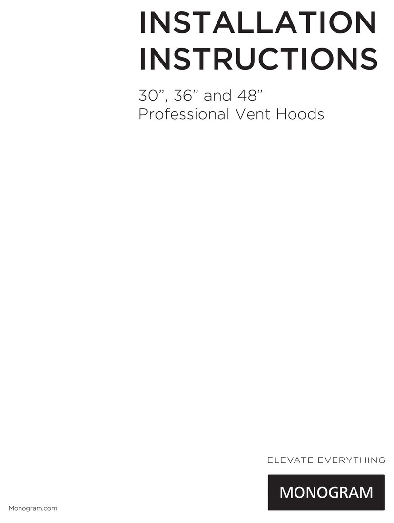 Monogram ZV48S User manual