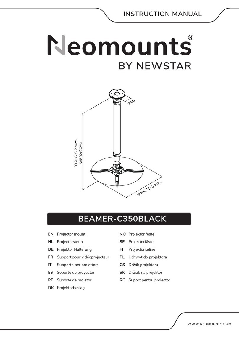 New Star Neomounts BEAMER-C350BLACK User manual