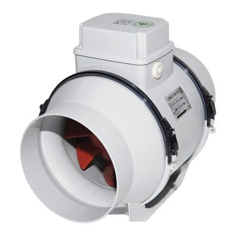 Vortice LINEO 250 ES User manual