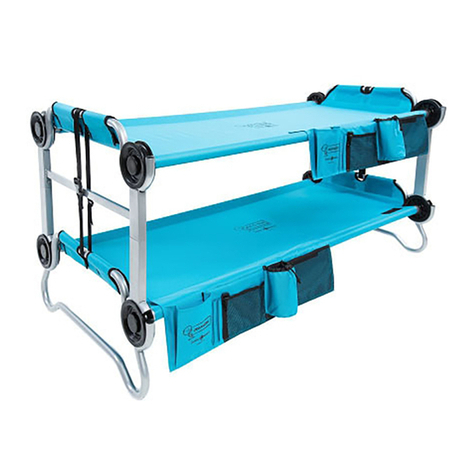 Disc-O-Bed KID-O-BUNK Assembly instructions