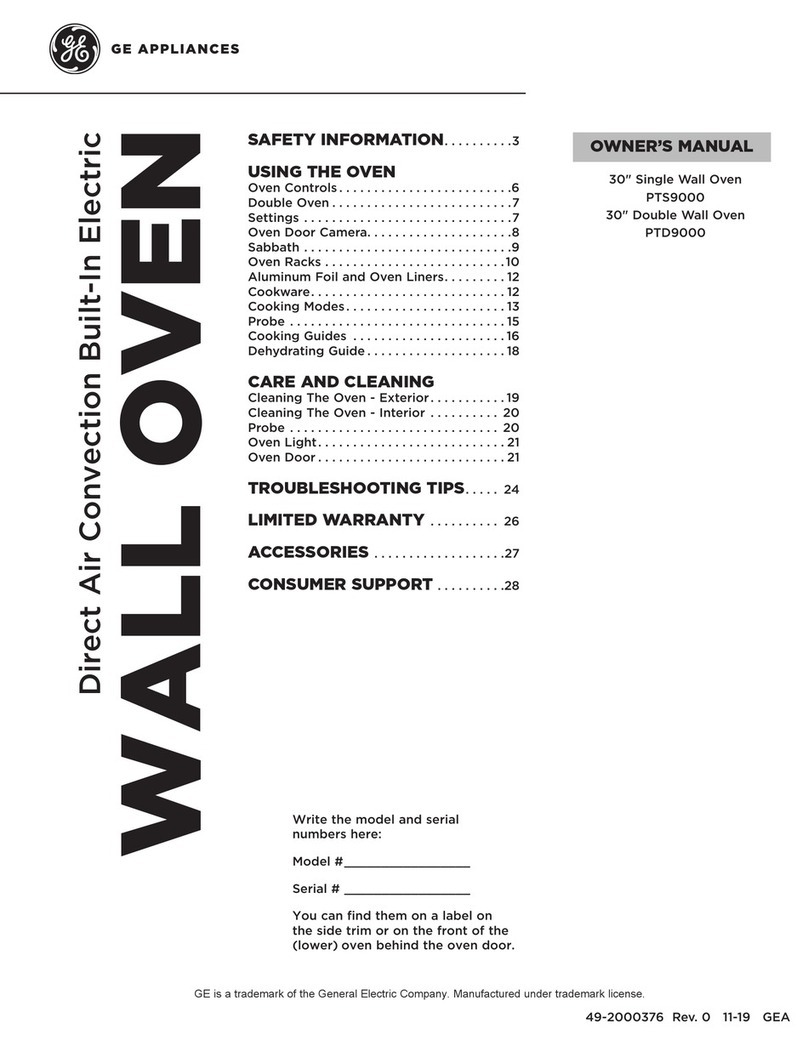 GE PTS9000 User manual