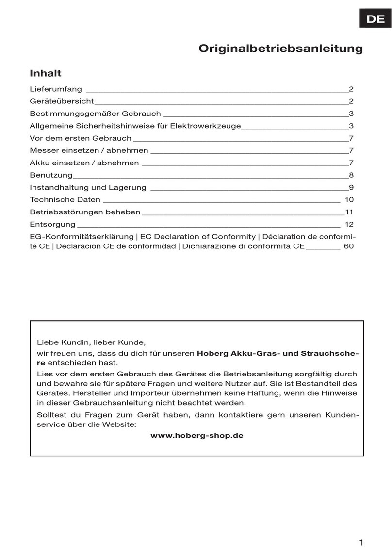 Hoberg ASYHT0518020 Quick guide