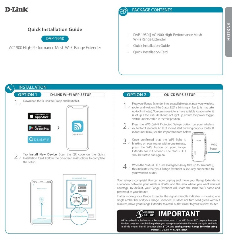 D-Link DAP-1950 User manual D-Link DAP-1950 User manual