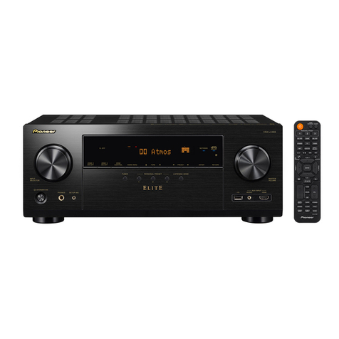 Pioneer ELITE VSX-LX305 User manual