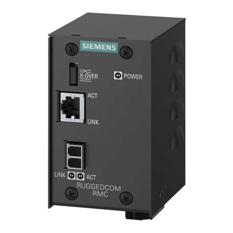 Siemens SIMATIC NET RUGGEDCOM RMC User manual