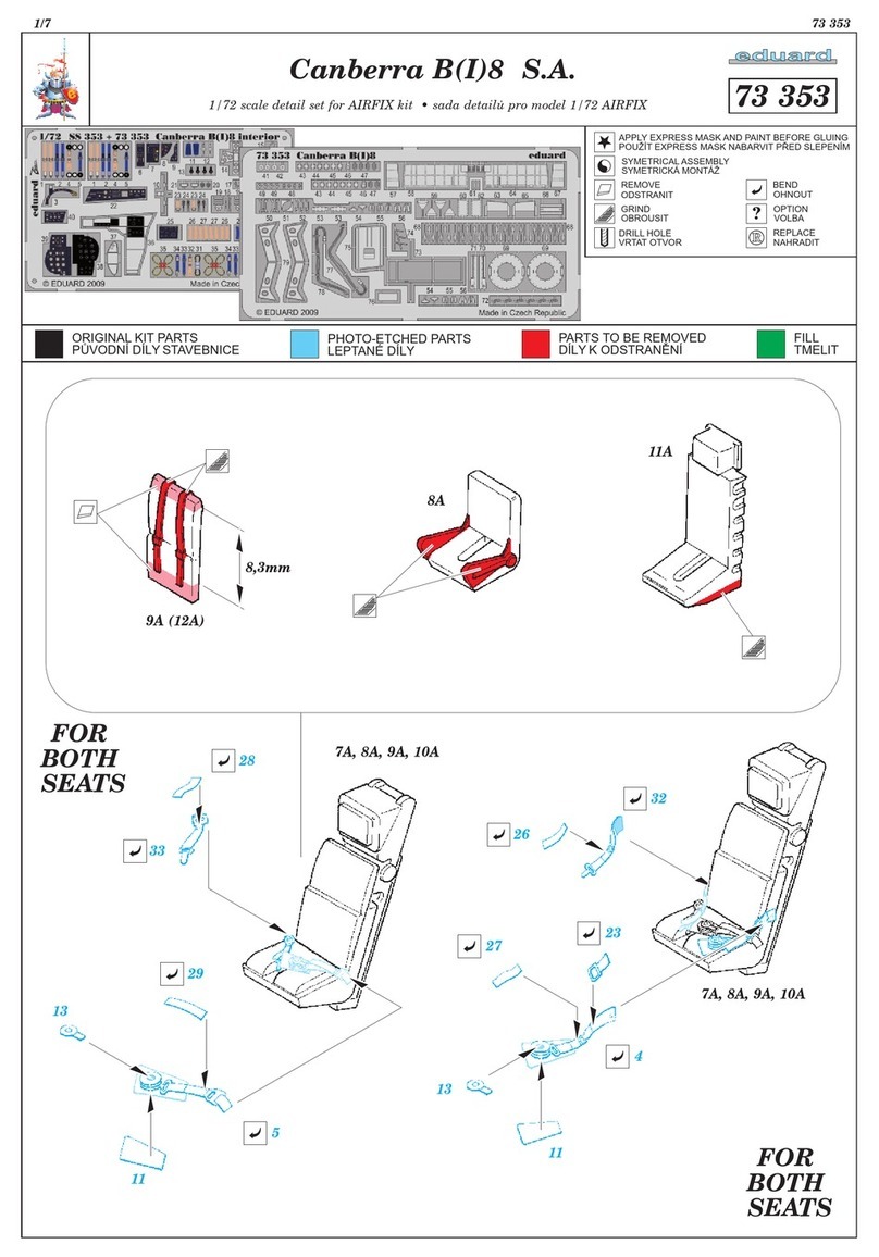 Eduard Canberra B(I)8 S.A. quick start guide